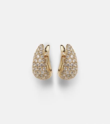 Boucles d'oreilles Claw en or 18 ct et diamants - Anita Ko - Modalova