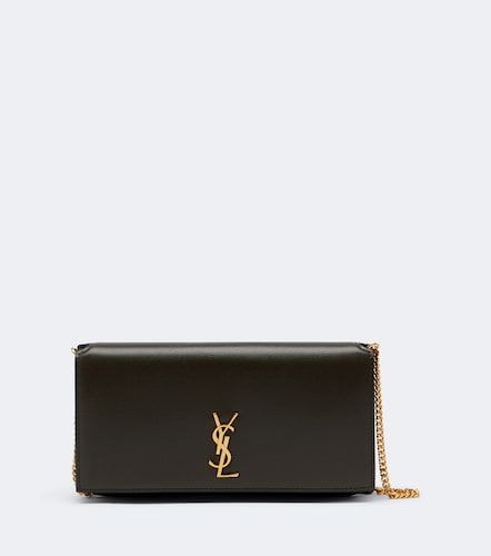 Pochette pour téléphone Cassandre en cuir - Saint Laurent - Modalova
