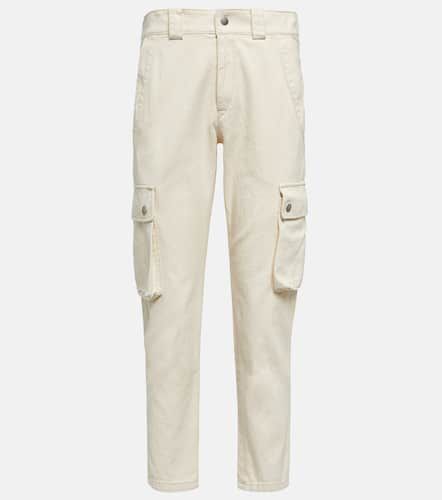 Pantalon cargo tapered Evalia en coton - Isabel Marant - Modalova