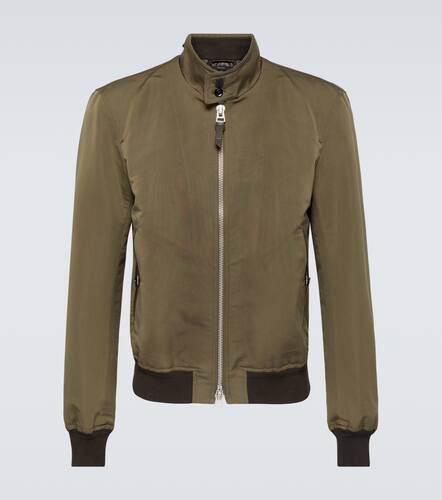 Veste bomber en coton et soie - Tom Ford - Modalova