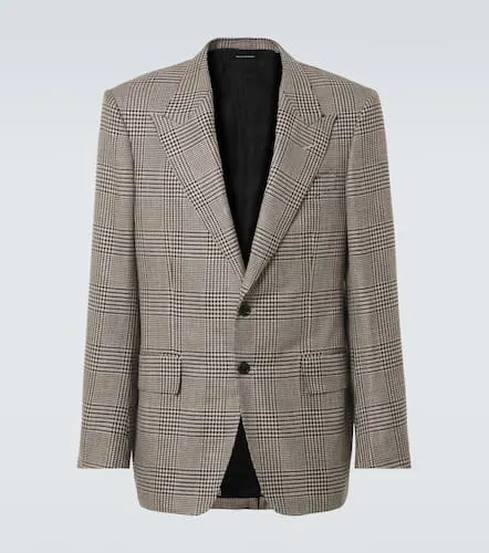 Blazer Shelton en laine, soie et lin - Tom Ford - Modalova