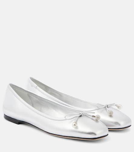 Ballerines Elme en cuir métallisé - Jimmy Choo - Modalova