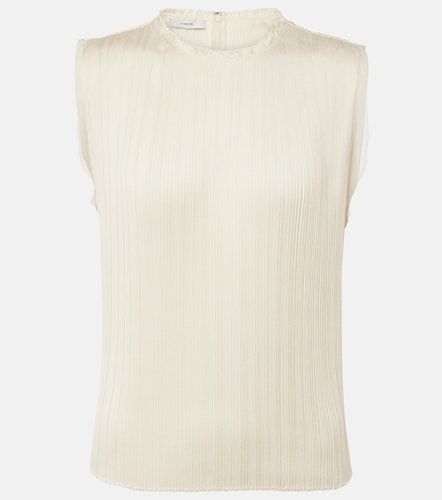 Vince Top plissé en satin - Vince - Modalova