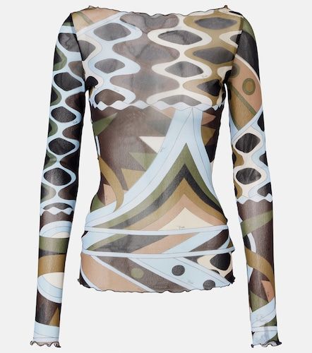 Pucci Top Vivara en tulle - Pucci - Modalova