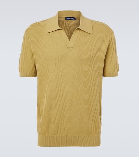 Polo Rino en jacquard de soie et coton - Frescobol Carioca - Modalova