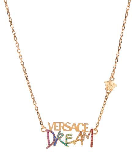 Collier Dream à logo - Versace - Modalova