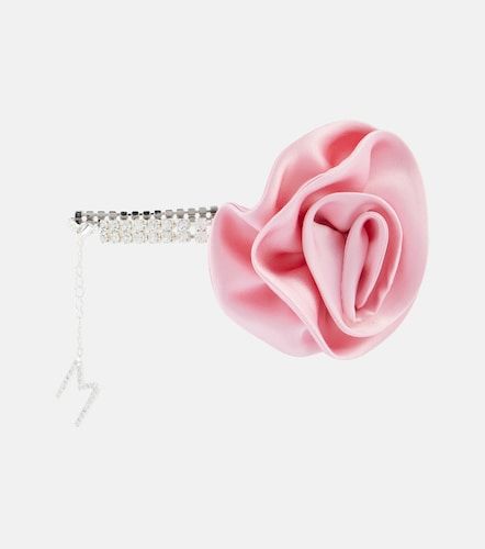 Collier ras-de-cou à appliqué floral - Magda Butrym - Modalova