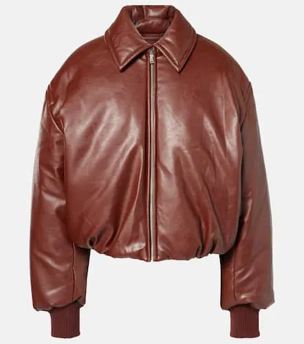 Veste bomber en cuir synthétique - Acne Studios - Modalova