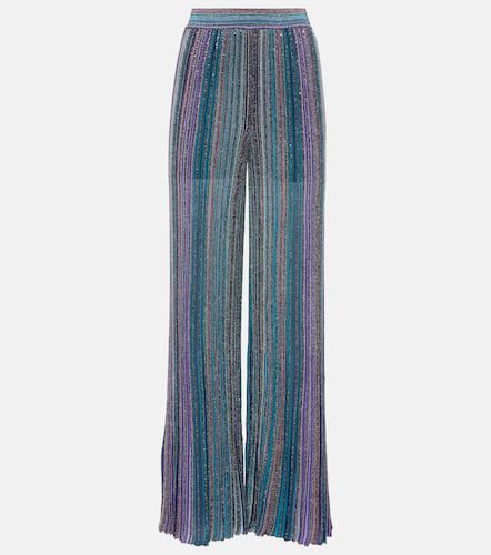 Pantalon ample rayé en lamé - Missoni - Modalova