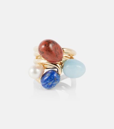 Bague Mellow en plaqué or et pierres précieuses - Zimmermann - Modalova