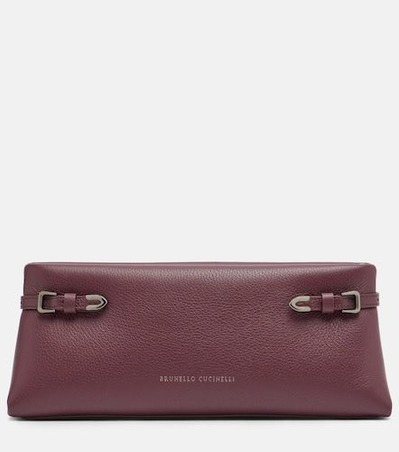 Pochette Small en cuir - Brunello Cucinelli - Modalova