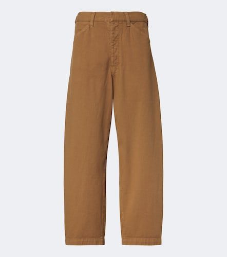 Pantalon barrel en sergé de coton - Lemaire - Modalova