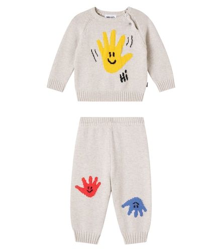 Bébé – Ensemble pull et pantalon en coton et laine - Molo - Modalova
