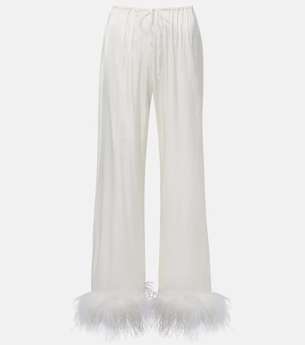 Oséree Pantalon ample Bridal en satin - Oseree - Modalova