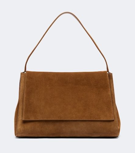 Sac porté épaule Amal en daim - Nour Hammour - Modalova