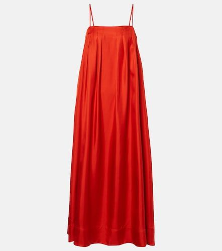 Asceno Robe longue Heather en soie - Asceno - Modalova