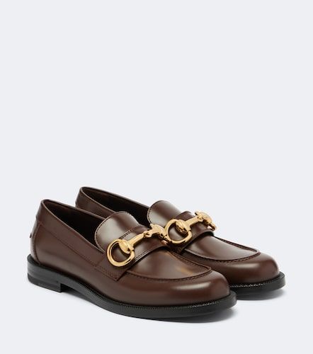 Mocassins Boulevard Horsebit en cuir - Gucci - Modalova
