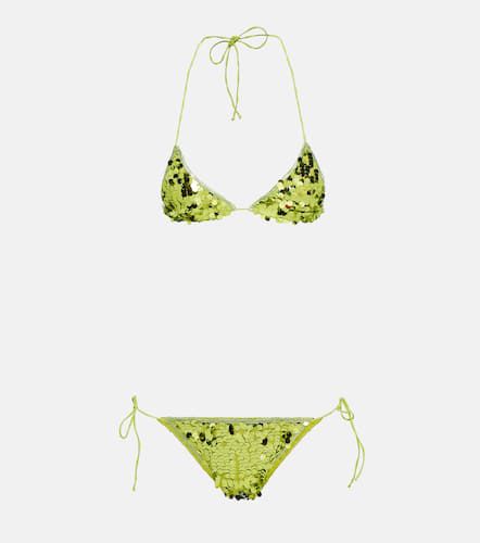 Oséree Bikini triangle à sequins - Oseree - Modalova