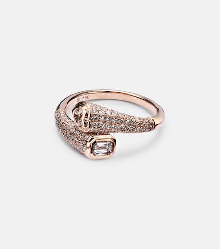 Bague en or rose 18 ct et diamants - Shay Jewelry - Modalova