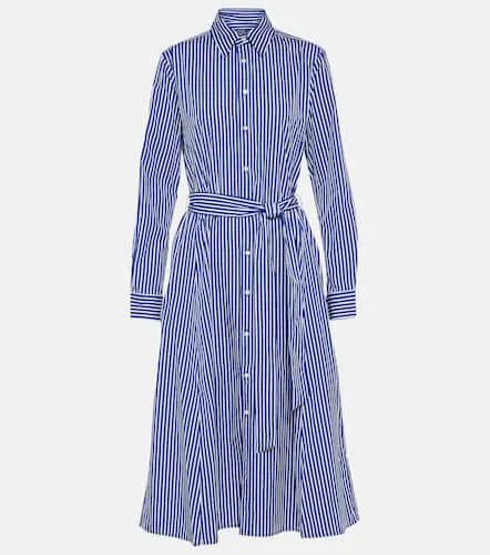Robe chemise rayée en coton - Polo Ralph Lauren - Modalova