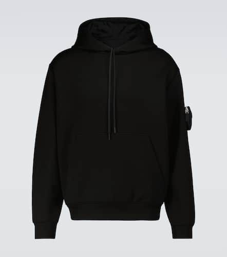 Sweat-shirt à capuche en coton mélangé - Prada - Modalova