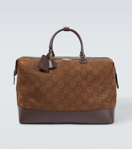 Gucci Sac de voyage GG en daim - Gucci - Modalova