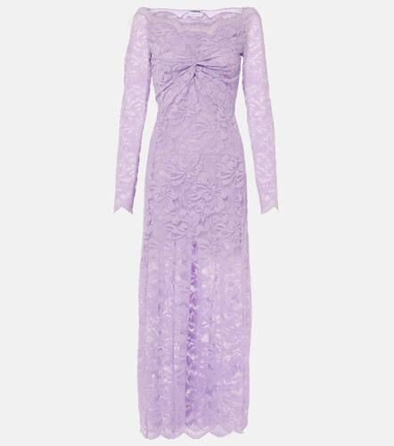 Robe longue Lavender en dentelle - Rabanne - Modalova