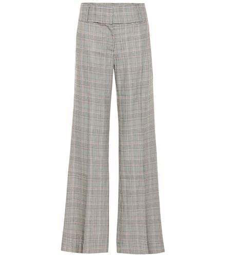 Pantalon ample Metropolitan en laine mélangée à carreaux - Frame - Modalova