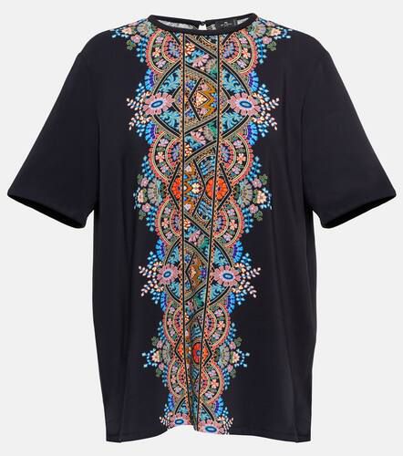 Etro T-shirt imprimé en crêpe - Etro - Modalova