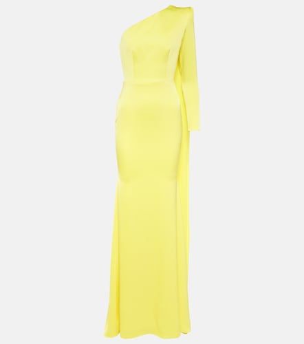 Robe longue asymétrique à cape - Alex Perry - Modalova