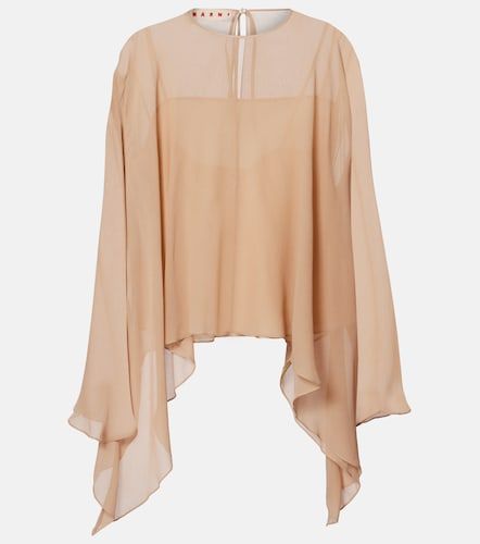 Marni Top en soie - Marni - Modalova