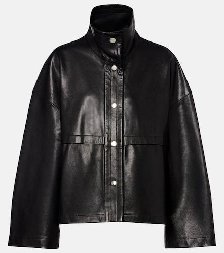 Nour Hammour Veste en cuir Park - Nour Hammour - Modalova