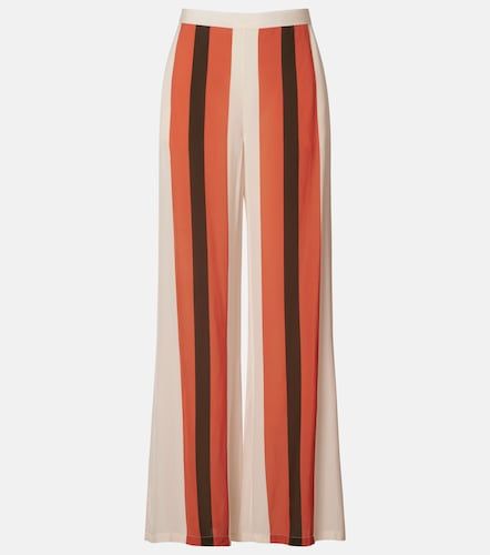Pantalon large rayé - Adriana Degreas - Modalova