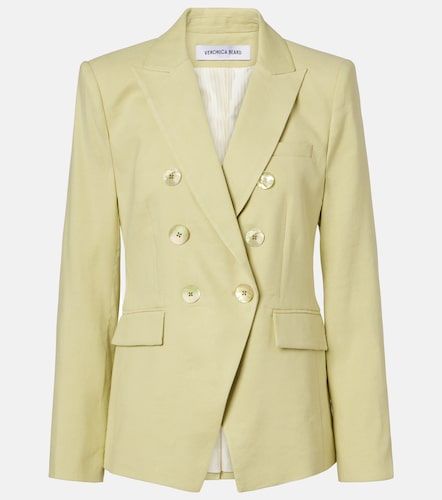 Blazer croisé Miller en lin mélangé - Veronica Beard - Modalova