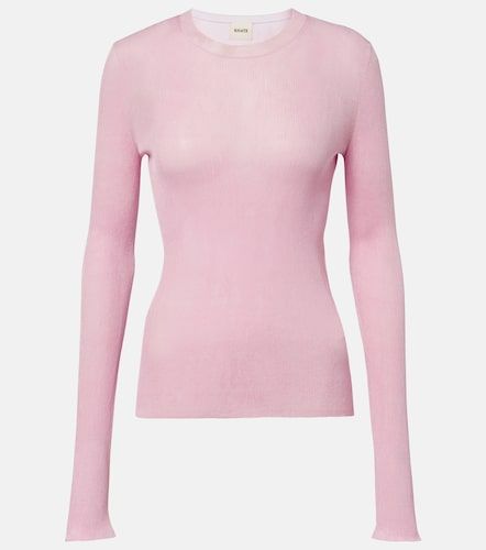 Khaite Top Mosi en soie - Khaite - Modalova