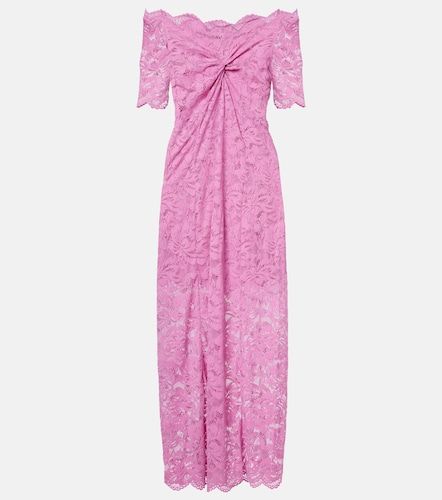 Rabanne Robe longue en dentelle - Rabanne - Modalova