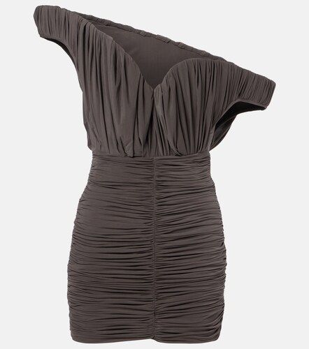 Robe bustier asymétrique froncée - Magda Butrym - Modalova