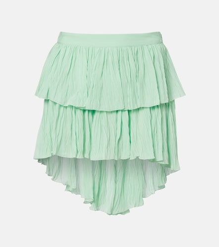 Blumarine Mini-jupe en georgette - Blumarine - Modalova