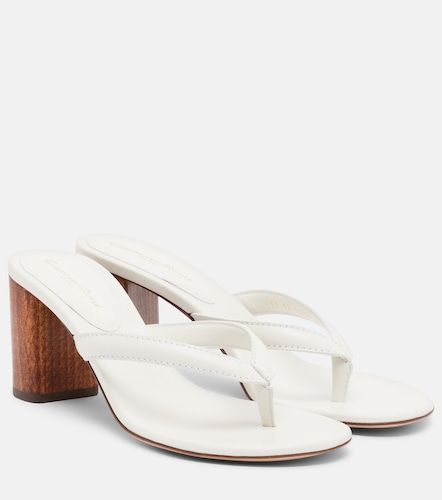 Sandales à entre-doigts en cuir - Gianvito Rossi - Modalova