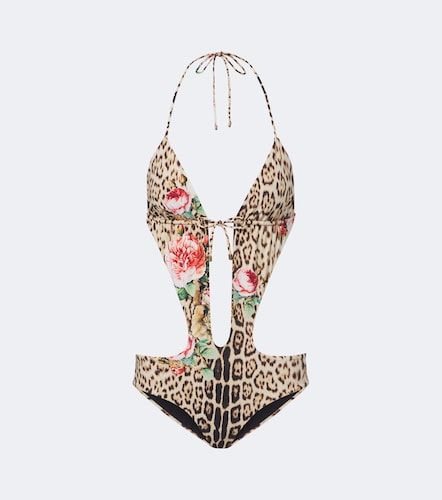 Maillot de bain à imprimé léopard - Roberto Cavalli - Modalova