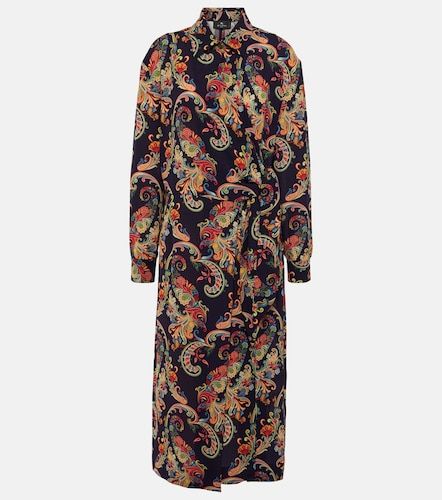 Robe chemise à imprimé paisley - Etro - Modalova