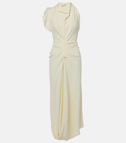 Robe midi en crêpe de satin - Victoria Beckham - Modalova