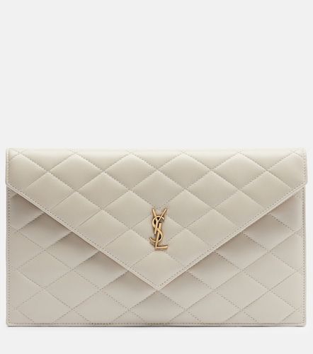 Pochette Cassandre en cuir matelassé - Saint Laurent - Modalova
