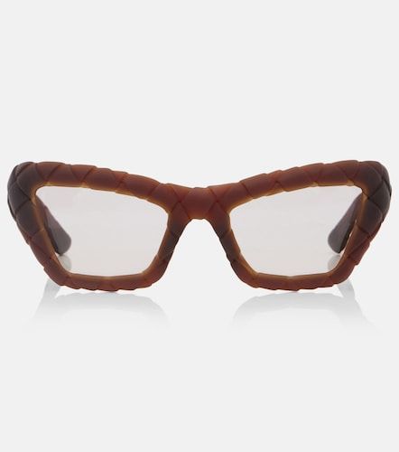 Lunettes de soleil papillon Knot Intrecciato - Bottega Veneta - Modalova