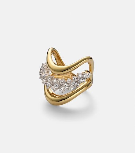 Bague Golden Strada en or 18 ct et diamants - Yeprem - Modalova