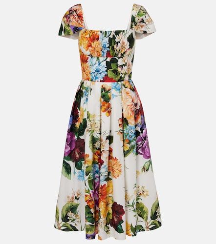 Dolce&Gabbana Robe midi en coton - Dolce&Gabbana - Modalova