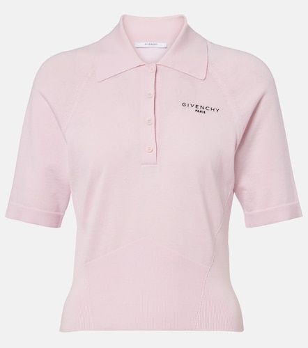 Givenchy Polo en coton et soie - Givenchy - Modalova