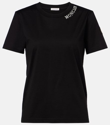 Moncler T-shirt en coton à logo - Moncler - Modalova