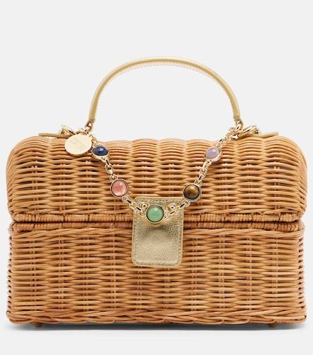Sac Isla en osier à ornements - Judith Leiber Couture - Modalova