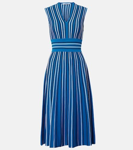 Robe midi en maille à rayures - Max Mara - Modalova